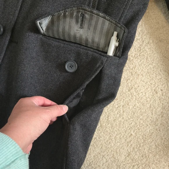 Georgio & Maximo warm padded wool coat - Picture 6 of 11